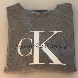 Calvin Klein Grey Crewneck